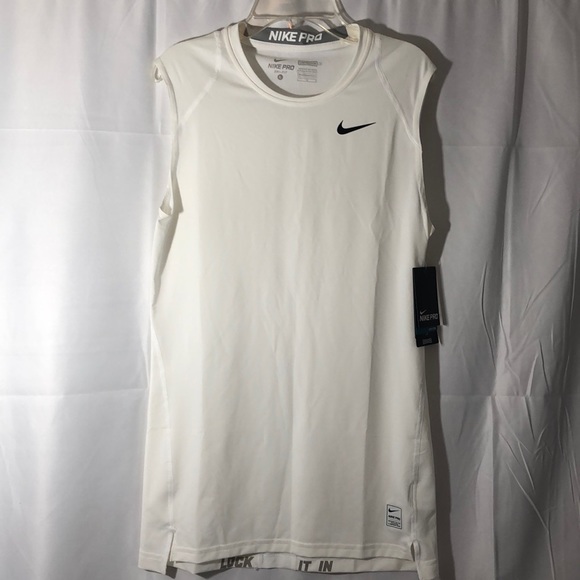 Nike Other - Nike Men’s Sleeveless Tank. White. NWT. Size L